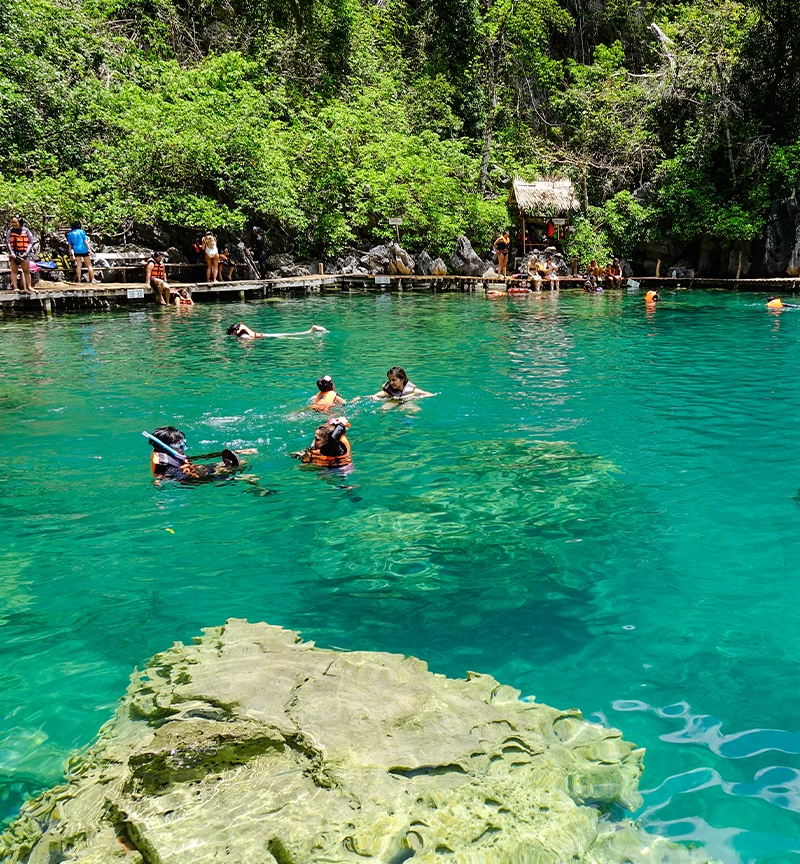 Swim at Kayangan Lake