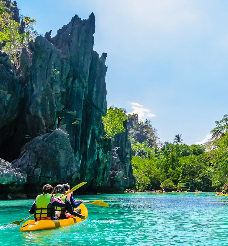 Kayak Through Big Lagoon